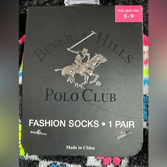 Beverly Hills Polo Club Fashion Socks. - Picture 4 of 4